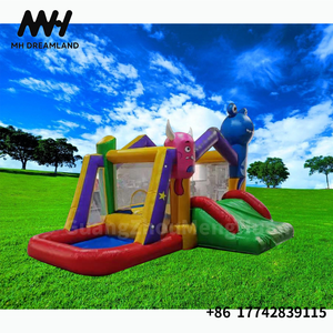Toboggan aquatique gonflable Monster Splash Pool <span class=keywords><strong>Alien</strong></span> Cartoon Jumper Bouncy Ball Pit Outdoor pour enfants et adultes - Product Image 2