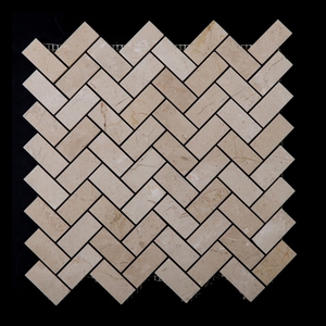 Italia Bianco Carrara de espiga de azulejo de mármol y suelos de <span class=keywords><strong>mosaico</strong></span> - Product Image 4