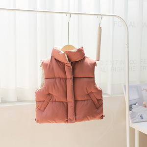 Nuevo <span class=keywords><strong>Chaleco</strong></span> Infantil Cómodo con Cuello Alto, Ligero, Abrigado para Bebés - Product Image 3