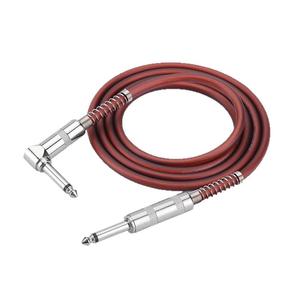 Cable de audio mono de 6,35mm a 6,5mm para guitarra, micrófono, mezclador, altavoz, línea de bajos, funda elástica de Pvc, conector de Metal - Product Image 3