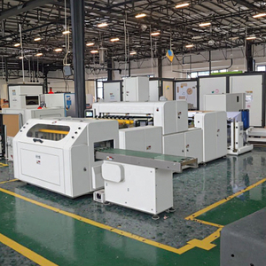 Nuova Macchina per il Taglio <span class=keywords><strong>di</strong></span> <span class=keywords><strong>Carta</strong></span> da Copia A3/A4 YDF con Pompa, Cuscinetto, Riduttore e Controllo Touch Screen 10.5KW - Product Image 1