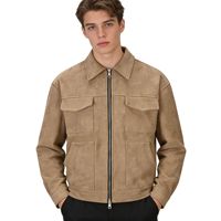 Veste d'extérieur coupe-vent et chaude pour homme, style rétro, détachable, pour l'automne et l'hiver, OEM/ODM