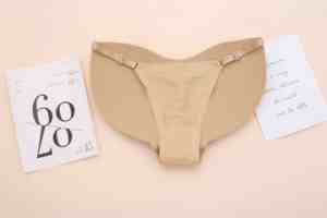 Женские утягивающие трусы в японском стиле, красивые тонкие корректирующие трусы, сексуальные, с эффектом увеличения ягодиц, из шелка и нейлона, плотная поддержка, дышащие, размер XL - Product Image 3