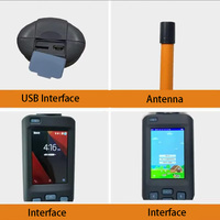 Lector Escáner Portátil de Microchips RFID para Ganado 134.2KHz FDX-B, Identificación de Mascotas, Bovinos y Ovinos