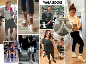 <span class=keywords><strong>Calcetines</strong></span> de Yoga Personalizados de Fábrica con Logotipo, <span class=keywords><strong>Calcetines</strong></span> <span class=keywords><strong>Antideslizantes</strong></span> para Pilates para Mujer, Transpirables, de Algodón - Product Image 2