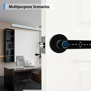 Khóa cửa thông minh Wifi kiểm soát ứng dụng tuya thông minh vân tay + thẻ IC Khóa cửa phù hợp khách sạn căn hộ cho thuê nhà khóa thông minh - Product Image 2