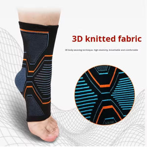 Soporte de Tobillo Transpirable y Suave Unisex para Correr, Fútbol, Fitness, Protección contra Esguinces de Tobillo, Soporte de Tobillo Tejido en 3D, Compresión y Compresión del Tobillo - Product Image 1