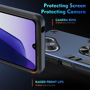 Coque de protection <span class=keywords><strong>hybride</strong></span> PC+TPU pour Tecno Pova 7 Ultra/7 Neo/7 Pro/7/6 avec béquille magnétique - Product Image 3