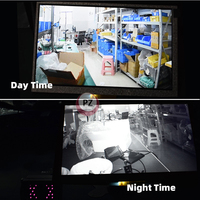 2K 4K caméra de tableau de bord avant et arrière DVR enregistrement 24 heures 2 canaux nuit 7 pouces caméra de recul à Vision nocturne pour camion