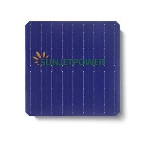 Jinkoモノラル太陽電池21%-22% 効率158*158mm 5BB太陽電池モジュール用