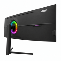 Moniteur PC incurvé 49 pouces personnalisable par le fabricant, 240 Hz, 1 ms, IPS, 5K DQHD, moniteur PC LED 49 pouces 5K pour poste de travail de bureau