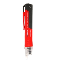 Detector de voltaje CA UT12D, probador de bolígrafo sin contacto, Sensor eléctrico, medidor de voltaje de 24-1000V, lápiz de prueba de corriente, alarma, unidad de luz LED