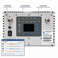 Repetidor de Señal Móvil de Banda Dual 900/1800MHz con Ganancia de 30dB, Amplificador de Señal GSM/DCS con Filtro Digital para Hotel/Oficina