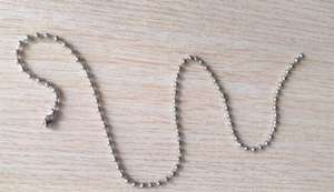 Pendentif pour <span class=keywords><strong>chien</strong></span> à sublimation personnalisée-Chaîne en acier inoxydable hypoallergénique, étiquette anti-perte légère et durable pour animaux de compagnie - Product Image 4