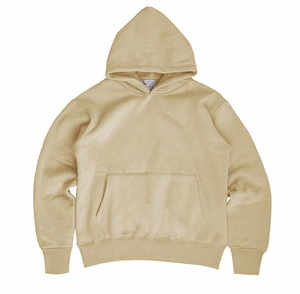 Sweats à capuche en coton uni épais 400gsm pour hommes populaires sweats à capuche en molleton éponge français surdimensionnés sweats à capuche 400gsm-hoodie - Product Image 4
