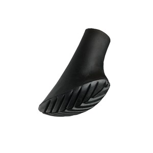 Protège-pointe de bâton de trekking Cleye Little Horse Hoof, noir, antidérapant, pour bâtons de marche, accessoires de randonnée - Product Image 1