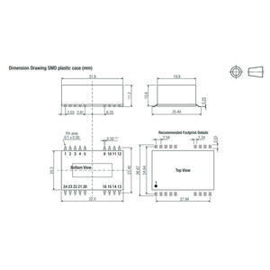 DC-DC presisi tinggi modul Buck-boost tegangan lebar Input riak rendah kebisingan terisolasi konverter daya diatur - Product Image 5