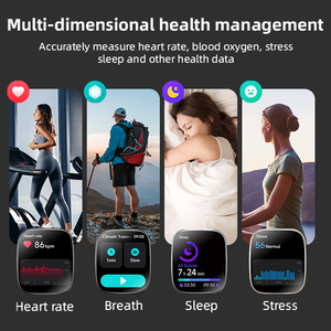 Smartwatch ATS3085S per Uomo, Schermo Touch Completo, Orologio Fitness Sportivo, Monitoraggio del Sonno, Impermeabile IP68, Compatibile con Android e <span class=keywords><strong>iOS</strong></span> 2025 - Product Image 6
