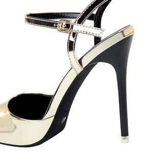 86-19 delle donne <span class=keywords><strong>scarpe</strong></span> <span class=keywords><strong>con</strong></span> tacchi sottili poco profonde fessure e tacchi alti sono sexy slim cut-out e a punta dei sandali <span class=keywords><strong>con</strong></span> la corrispondenza dei colori - Product Image 6