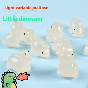 Jouet de décompression dinosaure Jincan, jouet à presser en maltose, rebond lent, change de couleur, jouets anti-stress pour enfants - Product Image 4