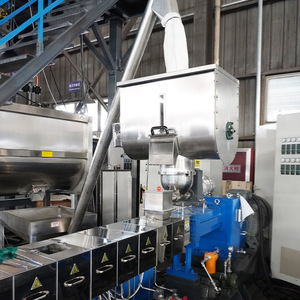 PP/PE/Pet hạt nhựa làm cho đôi vít đùn màu <span class=keywords><strong>masterbatch</strong></span> đùn dòng - Product Image 3