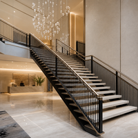 Système de balustrade de balcon moderne en aluminium, main courante de sécurité thermolaquée, garde-corps extérieur pour maison et villa, taille personnalisée
