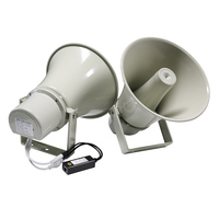 SIP IP PA-System Hornlautsprecher 30-50W Zwei-Wege-Audio Außen-Beschallungsanlage RGB LED WLAN/4G/POE/Solar-Betrieben für Großveranstaltungen