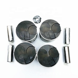 Kit de réparation d'excavatrice : Piston, chemise de cylindre, segment et axe de piston ME202950 ME204016 ME202828 ME203224 pour moteurs 4M40 4M41 4M5 - Product Image 1