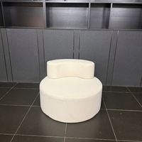 Fauteuil de détente sous vide pour salon, hôtel et appartement, forme de noix de cajou, coussin moelleux, tissu facile à nettoyer