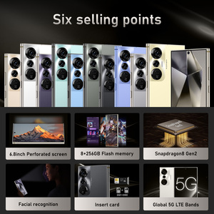 สมาร์ทโฟนปลดล็อค 6.8 นิ้ว รองรับ 2 ซิม 5G รุ่น Ultra <span class=keywords><strong>Pro</strong></span> <span class=keywords><strong>C23</strong></span> หน้าจอ HD ชาร์จเร็ว 65W หน่วยความจำ 8GB+256GB เวอร์ชันสากล ภาษาอังกฤษ - Product Image 3