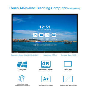 Écran tactile intelligent numérique personnalisable de 86 pouces, solution tout-en-un pour l'enseignement, tableau blanc, Smart TV interactive pour l'éducation - Product Image 4