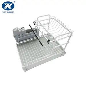 Customized New Product Golden Supplier 2 Layer Dish Drainer