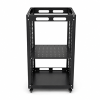 Baie de serveur ouverte personnalisable 19 pouces pour équipement réseau, idéale pour l'installation de commutateurs, routeurs, onduleurs et panneaux de brassage – En stock, haute qualité