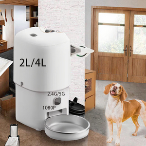 2L Edelstahl Aufladbarer Faltbarer Automatischer Tierfutterspender Reisenäpfe für Hunde und Katzen Kamera Intelligenter Futterspender 2.4G/5G WiFi Tuya <span class=keywords><strong>APP</strong></span> - Product Image 3