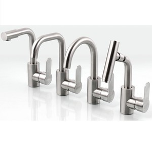 Torneira de água quente Cabilock de aço inoxidável com orifício único, torneira de água doméstica para pia de cozinha - Product Image 2