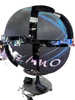 Écran sphérique LED de 1,2 m de diamètre, affichage LED panoramique à 360 degrés, écran couleur pour les magasins de détail, les événements et les expositions