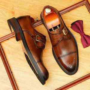 Zapatos Formales de Alta Calidad para Hombre, Zapatos de Vestir de Cuero, Casuales de Negocios, Lujosos, Transpirables, Oxfords para Hombre - Product Image 3