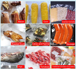 Auto-Swing Electric DZ-800 Arm Double Chamber Meat Fish Seafood Nuts Snacks Rice Fruit Vegetable Commodity Vacuum <b>Packaging</b> - Product Image 5