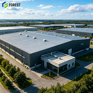 Prefabricated Steel Structure Workshop Elite <b>Frame</b> Custom Roof Insulated Standard Solid Energy Fireproof Chemical Bolt - Product Image 1