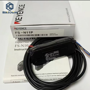 Capteur à fibre optique numérique KEYENCE FS-N11P, série FS-N, amplificateur à fibre optique, type de câble hôte PNP FS N11P - Product Image 1