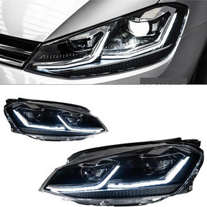 2 Piezas AlyntriX Nuevos Faros LED para Golf 6 2009-2012, DRL HID Bi-Xenón, Retrofit/Actualización, 12V, Accesorios para <span class=keywords><strong>Auto</strong></span> - Product Image 3