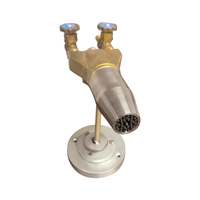 Kit de chalumeau triple flamme oxy-propane pour soufflage de verre, brûleur de table pour tubes et tiges de verre, chalumeau au butane