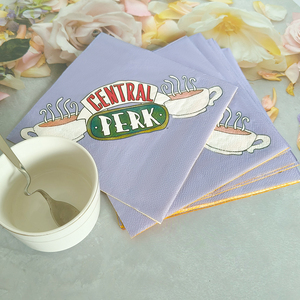 Tùy Chỉnh Màu Tím Thanh Đám Cưới Bữa Ăn Tối Khăn Ăn 2-Ply Trinh Gỗ Bột Giấy 4-Fold Túi Phong Cách - Product Image 3