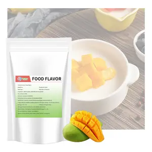 Fabriek Leveren Beste Kwaliteit Natuurlijke Mango Smaak Gearomatiseerd Poeder Voor Het Maken Van Melk Thee
