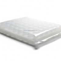 Flacon en verre borosilicate transparent stérile dépyrogéné de 10 ml, 15 ml, 20 ml, 30 ml avec bouchon, emballé dans un carton estampé à chaud, pour acides aminés oraux