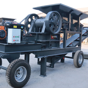 10 Tonnen pro Stunde Tragbarer Mobiler Mini-Dieselmotor-Backenbrecher für den Bergbau und Einfach zu Bedienen - Product Image 5