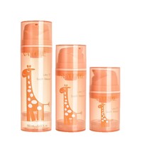 Bouteille Airless à Grande Capacité à Couche Unique, Tête de Pompe Grande, pour Cosmétiques, Reconditionnement, Sérum et Lotion – Vente Directe Usine