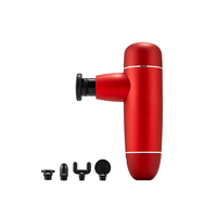 Pistolet de massage électrique compact et portable de qualité supérieure avec 5 têtes de massage pour la relaxation musculaire à domicile et les soins du corps