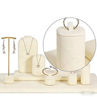 Présentoir à bijoux sur mesure, ensemble de présentoirs pour boucles d'oreilles, présentoir individuel pour bagues pour magasin