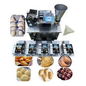 Máquina de hojaldre con diseño de dumplings, máquina para hacer raviolis, totalmente automática, samosa, máquina de inflado, precio
